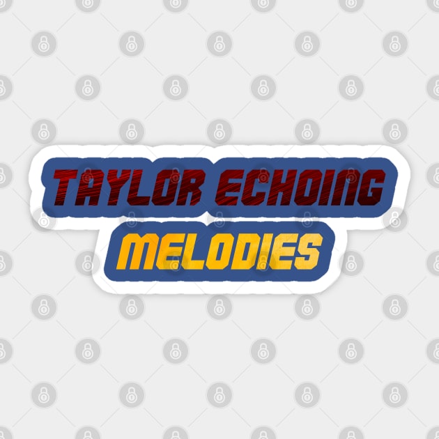 Taylors version Sticker by Mohammad Ibne Ayub
